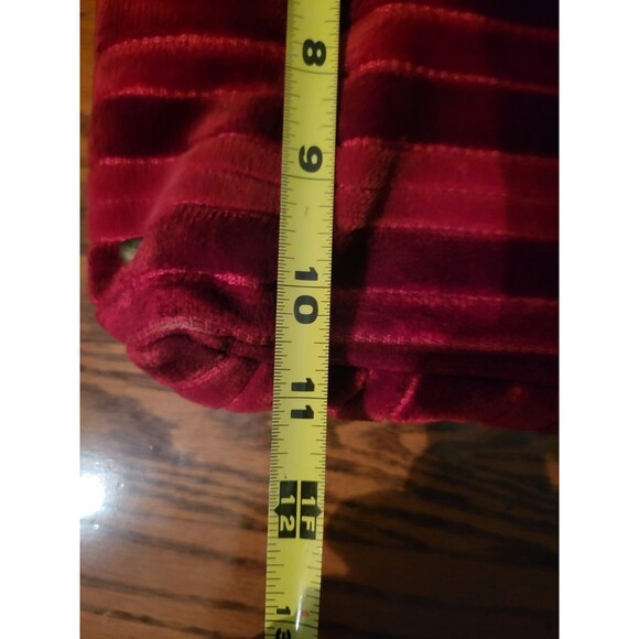 1960s Garay Red Velvet Carpet Handbag - Picture 10 of 11